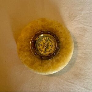 Bombay Yellow Nautical Wall Clock